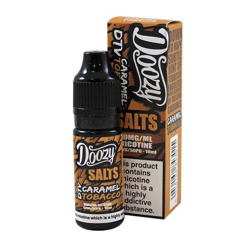 Doozy Vape Doozy Salts 50/50: Caramel Tobacco 10ml