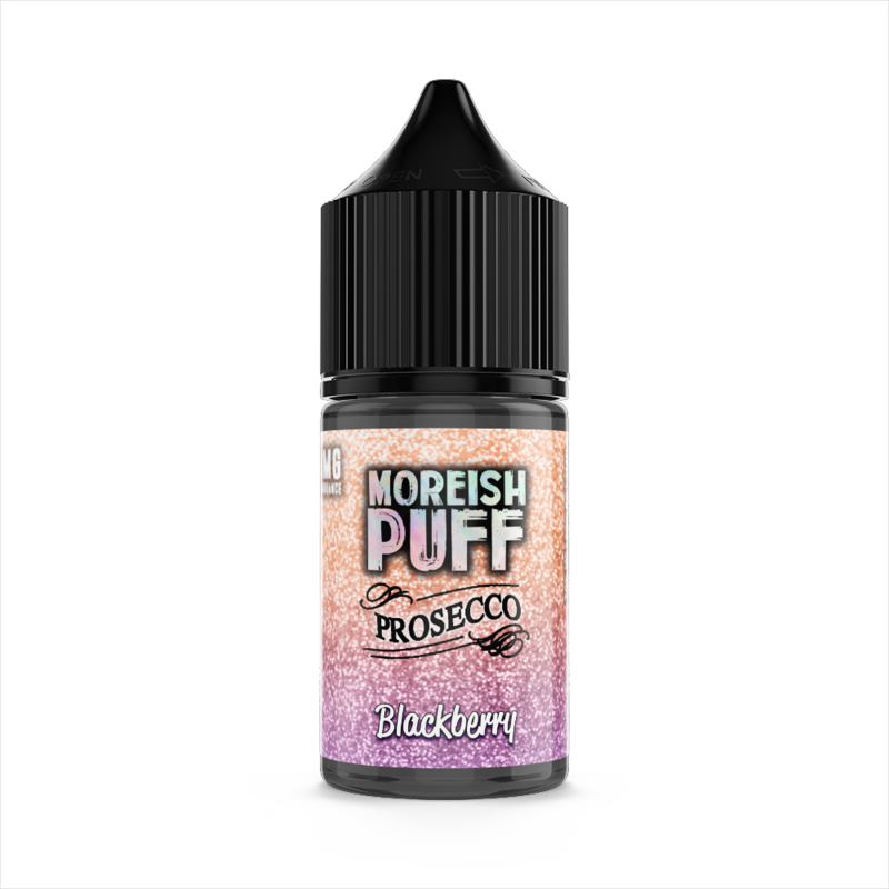 Moreish Puff Prosecco Blackberry 0mg 25ml Short Fi...