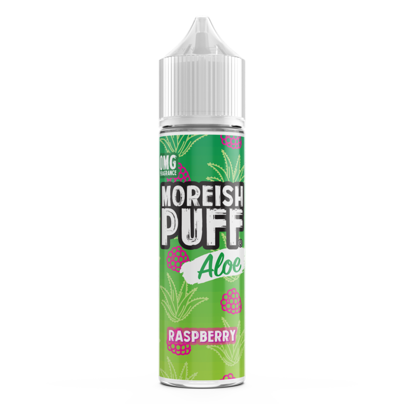 Moreish Puff Aloe Raspberry 0mg 50ml Short Fill E-...