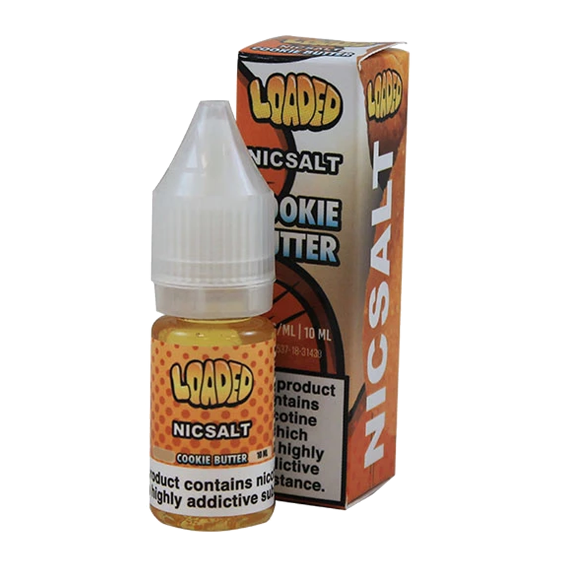 Loaded Nic Salt: Cookie Butter 10ml