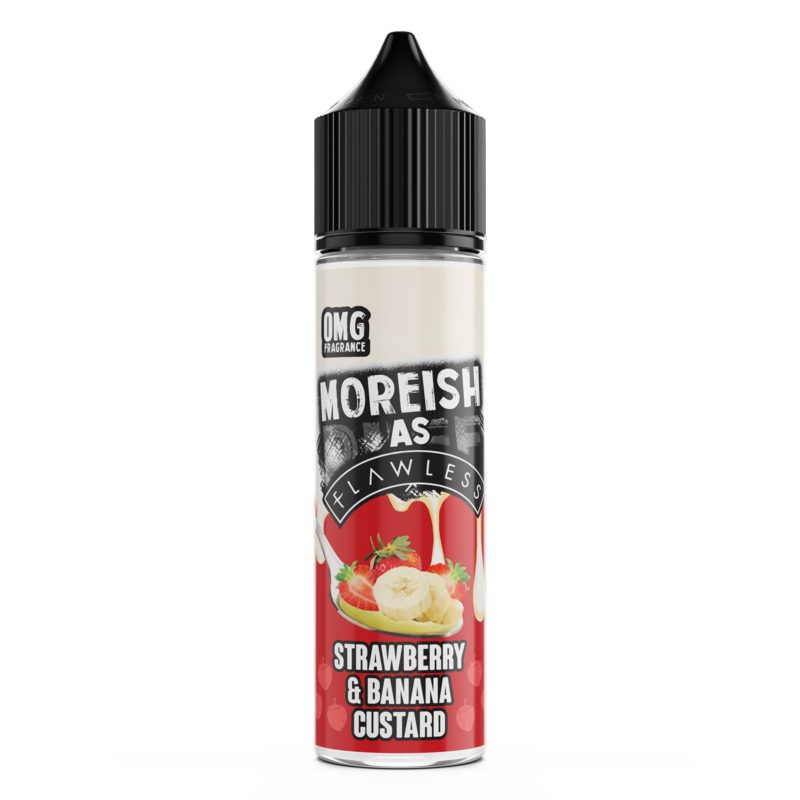 Moreish as Flawless Strawberry Banana 0mg 50ml Sho...