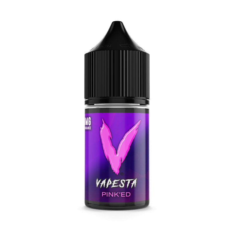 Vapesta Pinked 0mg 25ml Short Fill E-Liquid