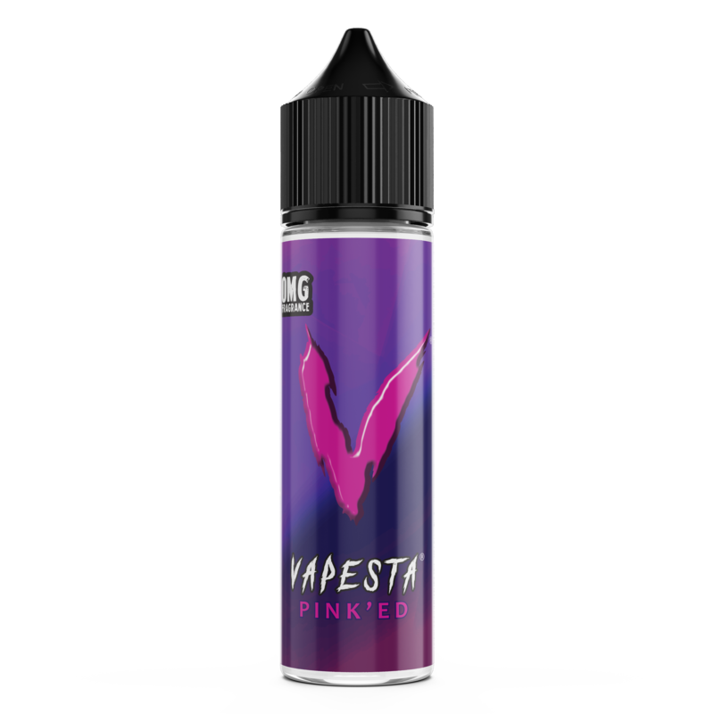 Vapesta Pinked 0mg 50ml Short Fill E-Liquid