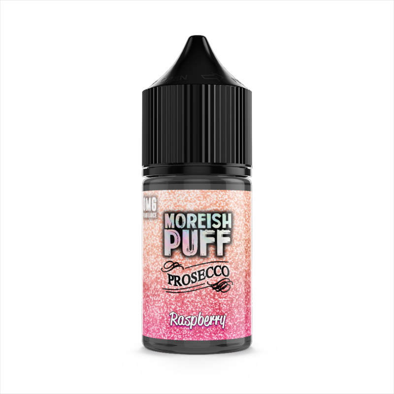 Moreish Puff Prosecco Raspberry 0mg 25ml Short Fil...