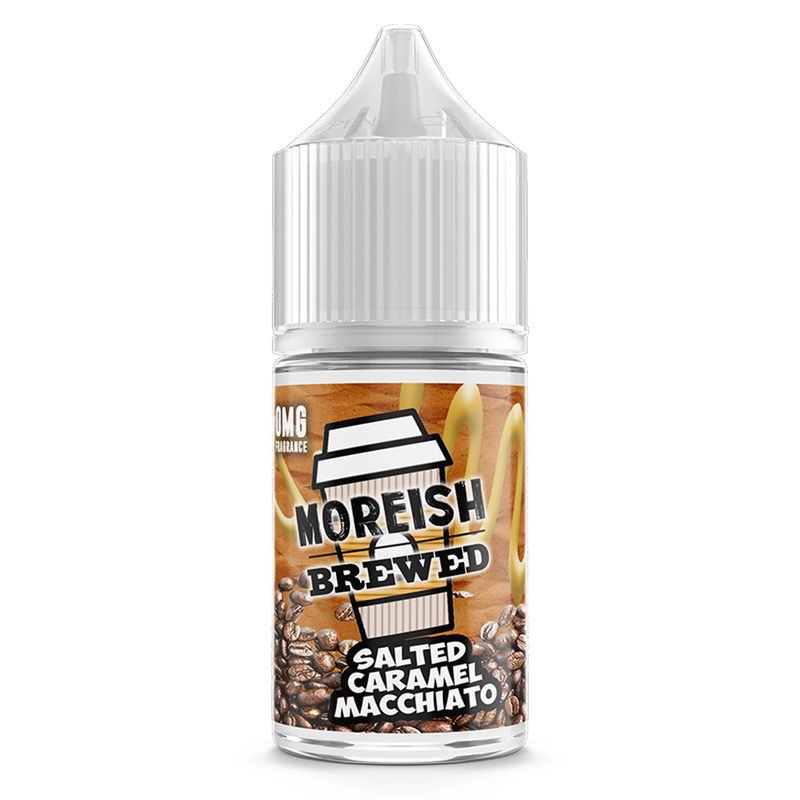 Moreish Puff Brewed Salted Caramel Macchiato 0mg 2...