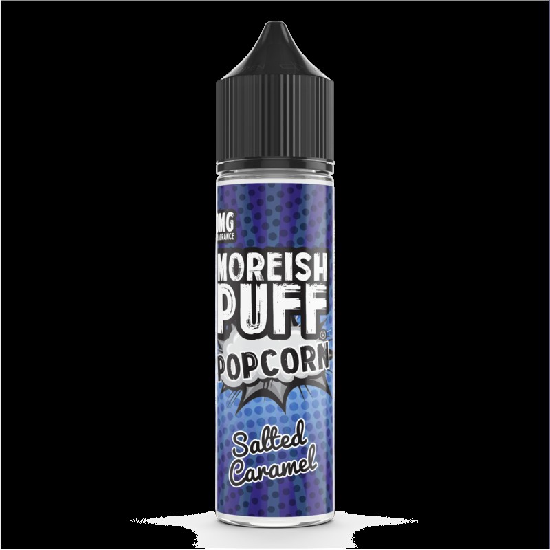 Moreish Puff Popcorn Salted Caramel 0mg 50ml Short...