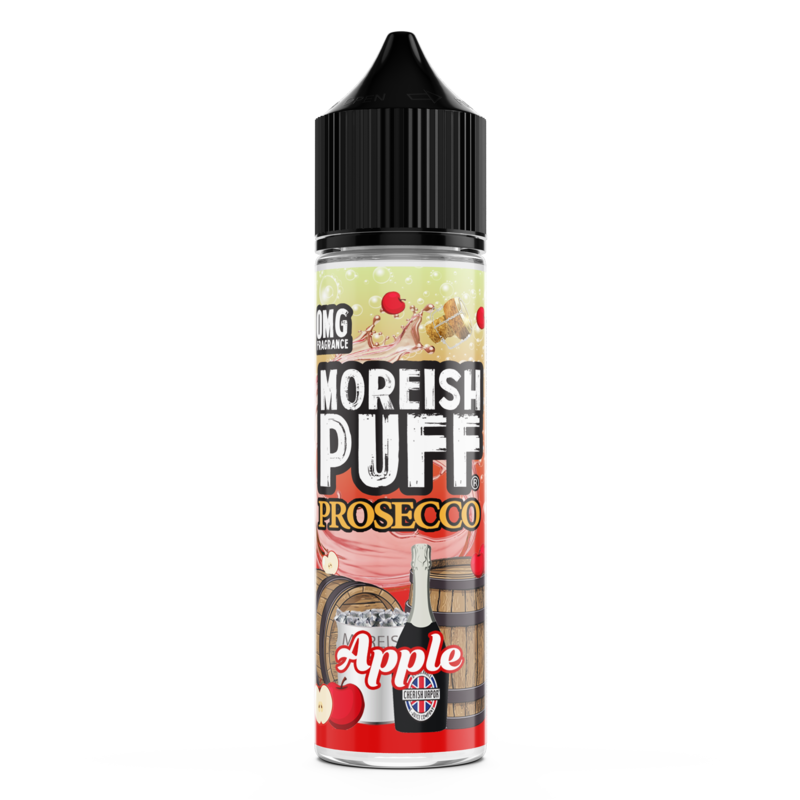 Moreish Puff Prosecco Apple 0mg 50ml Short Fill E-...