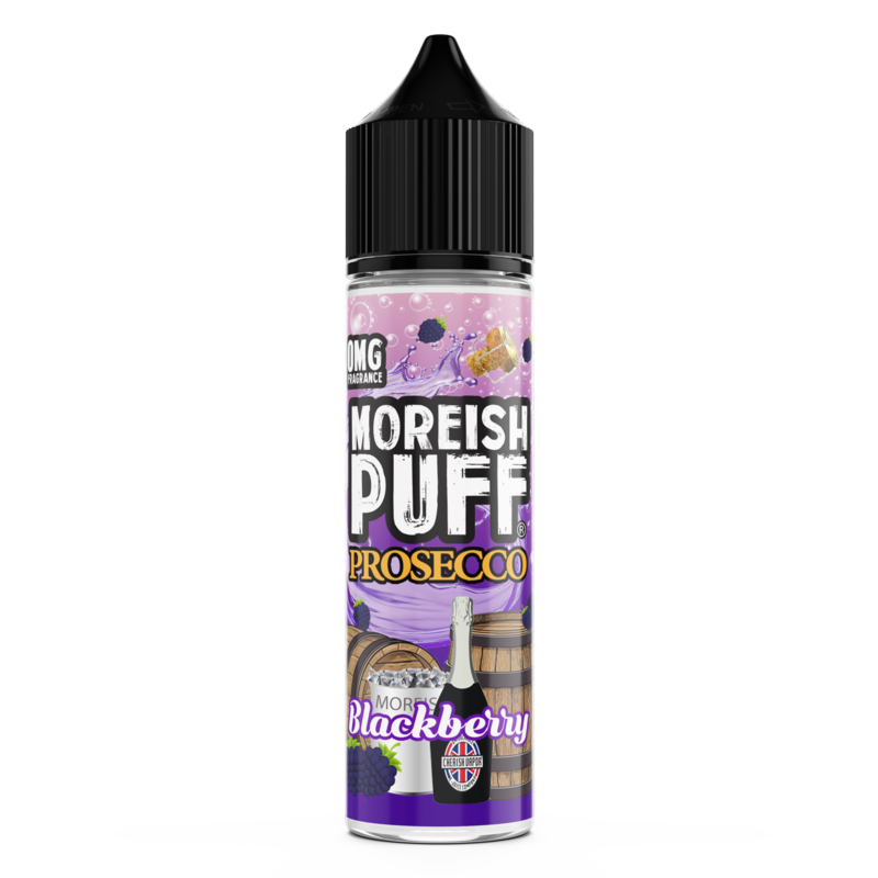 Moreish Puff Prosecco Blackberry 0mg 50ml Short Fi...