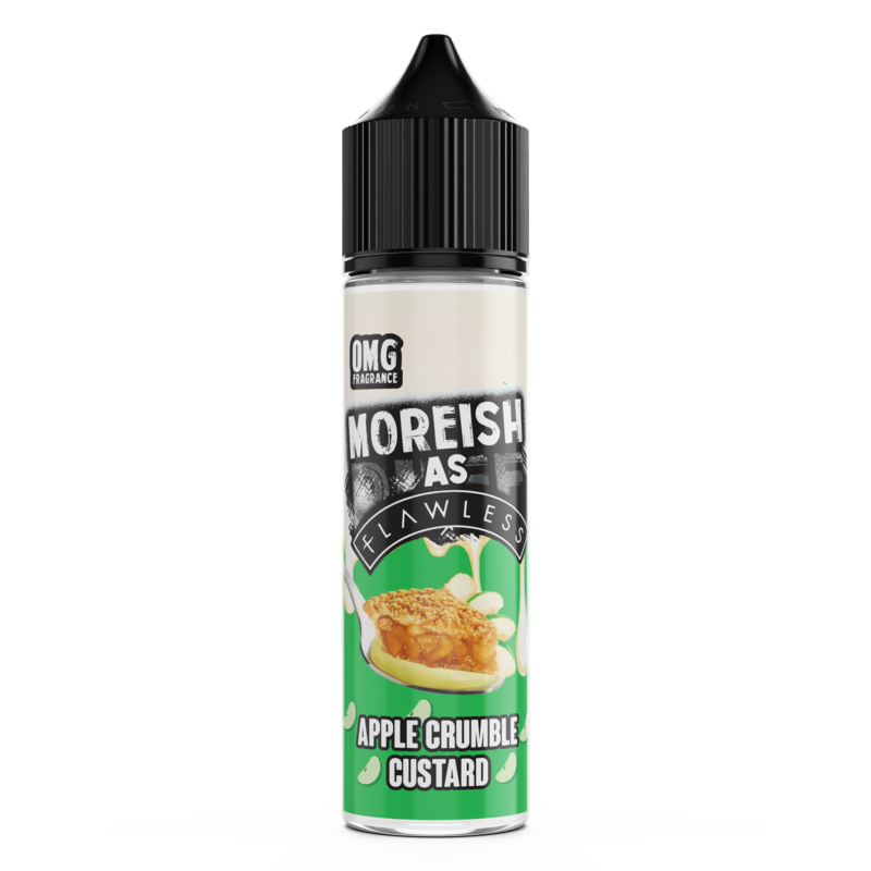 Moreish as Flawless Apple Crumble 0mg 50ml Short F...