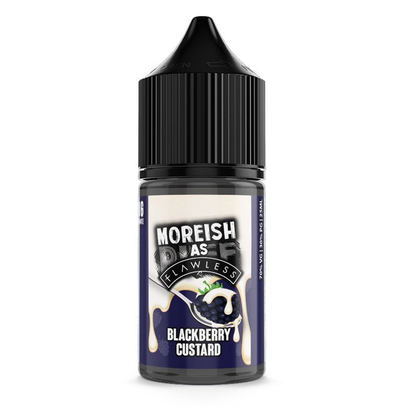 Moreish as Flawless Blackberry Custard 0mg 25ml Sh...