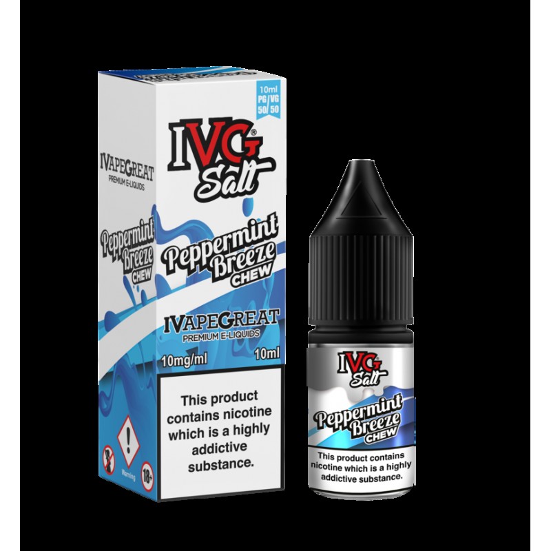 IVG Salt: Peppermint Breeze Chew 10ml