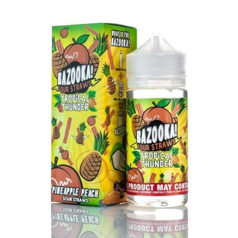 Bazooka Tropical Thunder Pineapple Peach 100ml Sho...