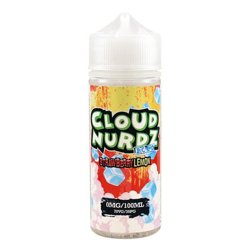 Cloud Nurdz Strawberry Lemon Iced 100ml Short Fill