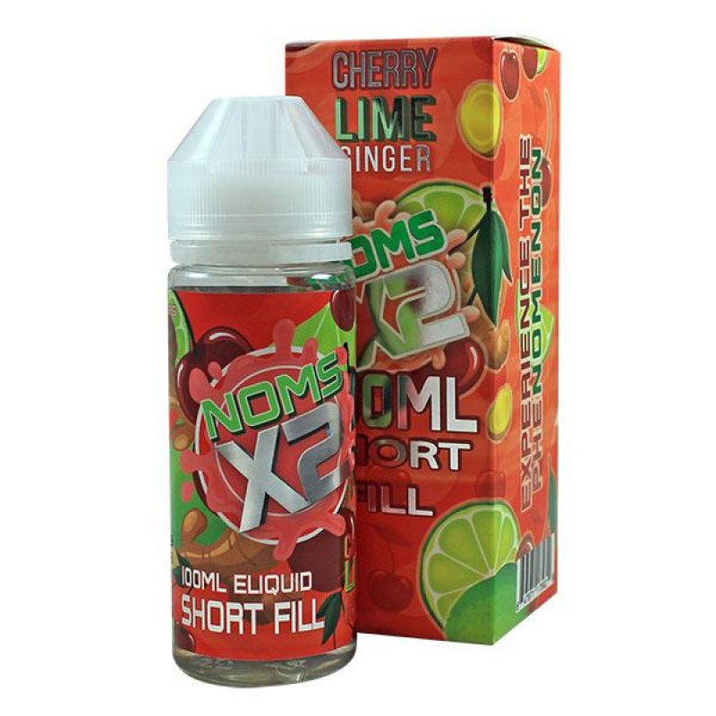 Experience The Phenomenon Noms X2: Cherry Lime Ginger E-Liquid 100ml Short Fill