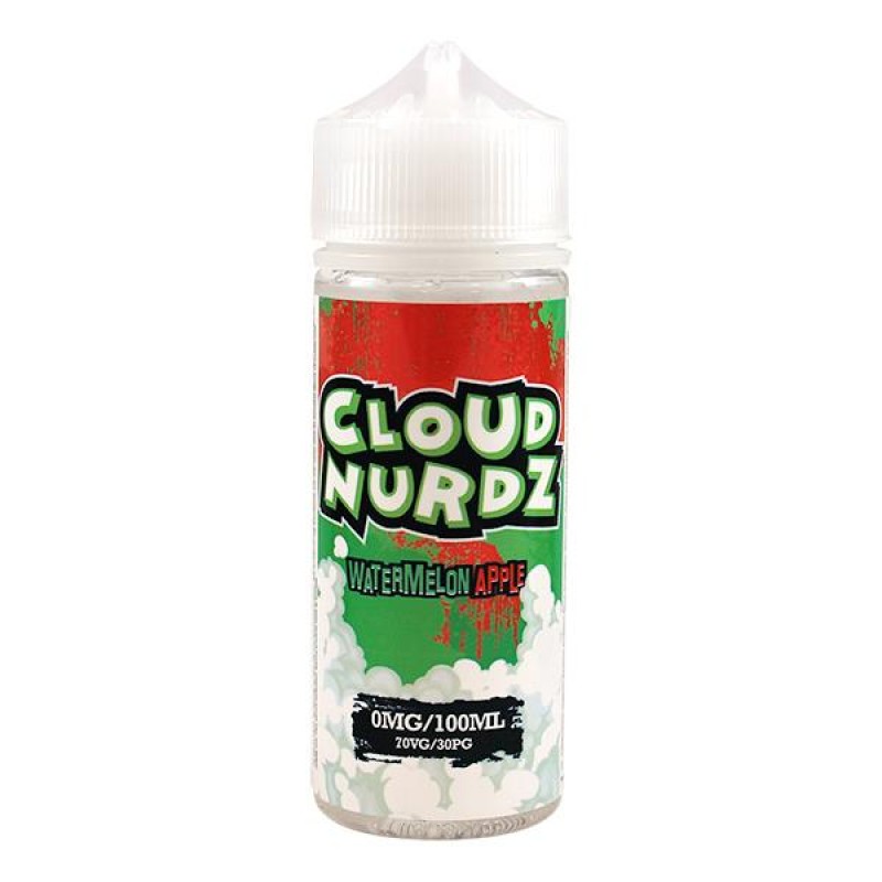 Cloud Nurdz Watermelon Apple 100ml Short Fill