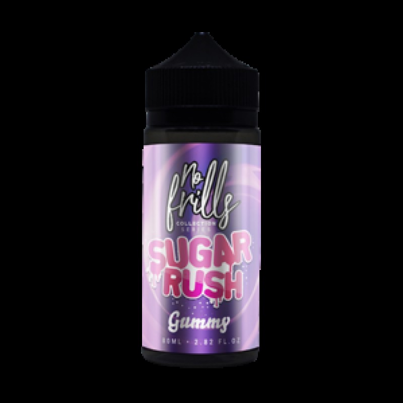 No Frills Sugar Rush: Gummy 80ml Short Fill