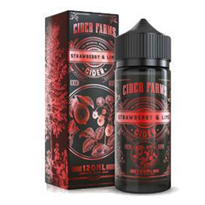 Cider Farms Strawberry & Lime 100ml Short Fill
