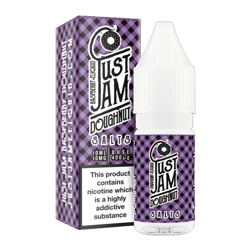Just Jam Salt: Raspberry Doughnut 10ml