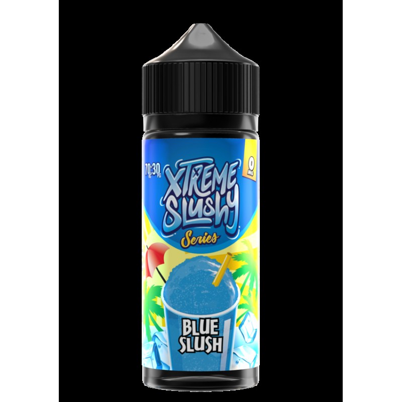 Xtreme Juice Slushy Series: Blue Slush 100ml Short...