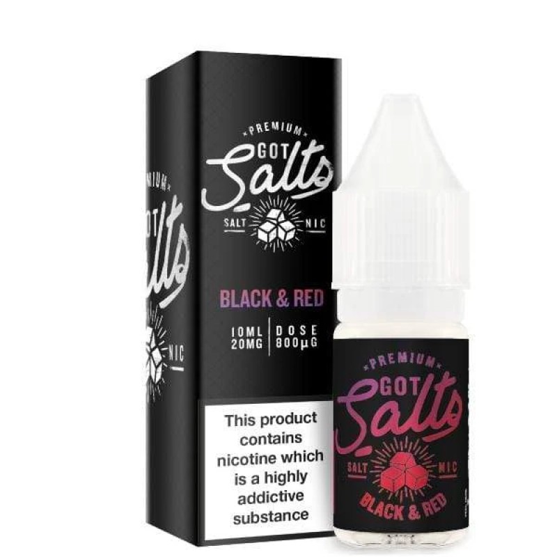 Got Salts Black & Red Nic Salt 10ml