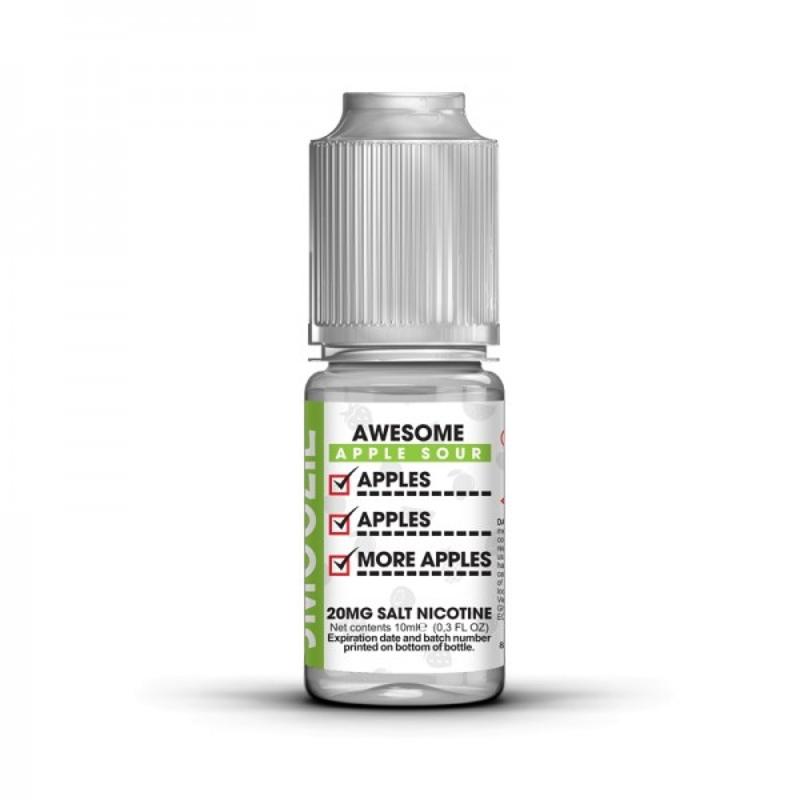 Smoozie Awesome Apple Sour Nic Salt 10ml 20mg