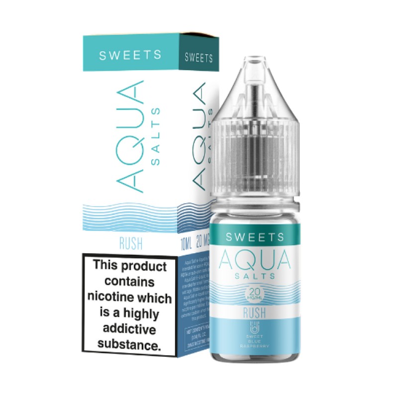 Marina Vape Aqua Sweets: Rush Nic Salt 10ml 20mg
