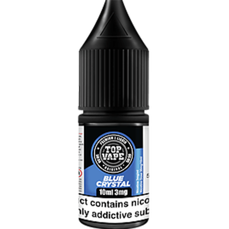 Top Vape 50:50: Blue Crystal E-Liquid 10ml