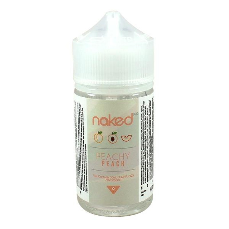 Naked 100 Peachy Peach E-liquid 50ml Short Fill