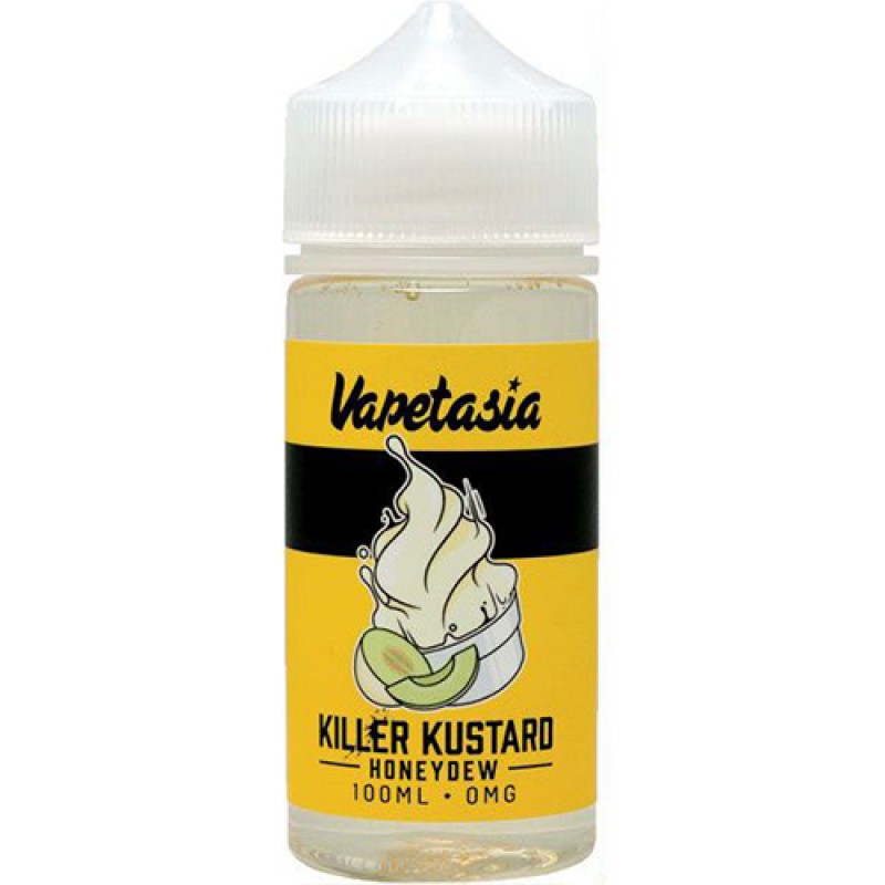 Vapetasia Killer Kustard: Honeydew 100ml Short Fil...