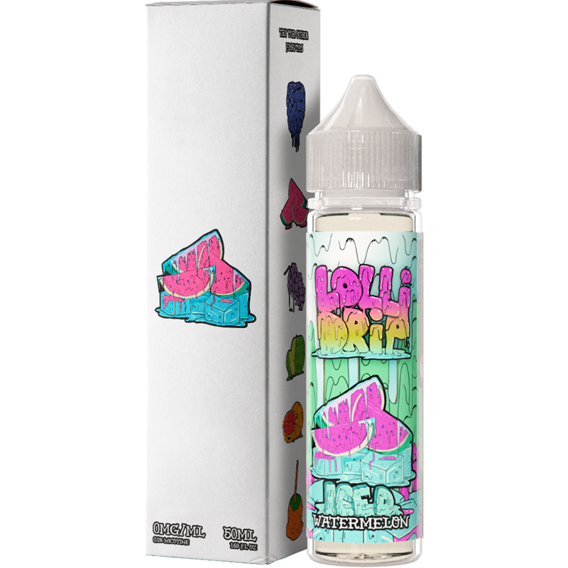 My Vapery Watermelon Iced E-Liquid by Lollidrip 50...