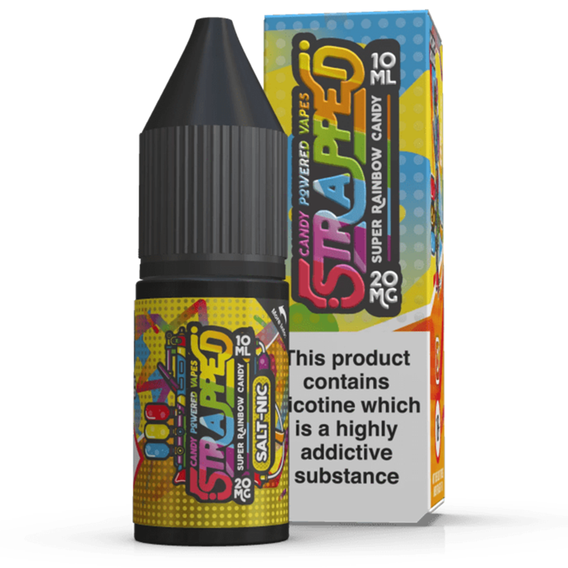 Super Rainbow Candy Nic Salt by Strapped 10ml