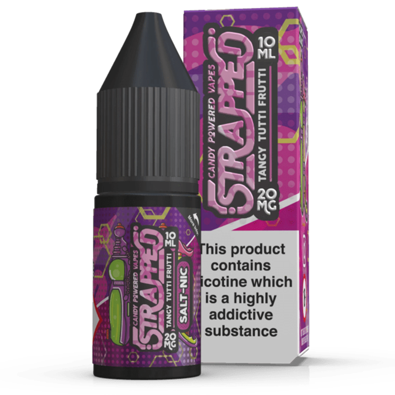 Tangy Tutti Fruitti Nic Salt by Strapped 10ml