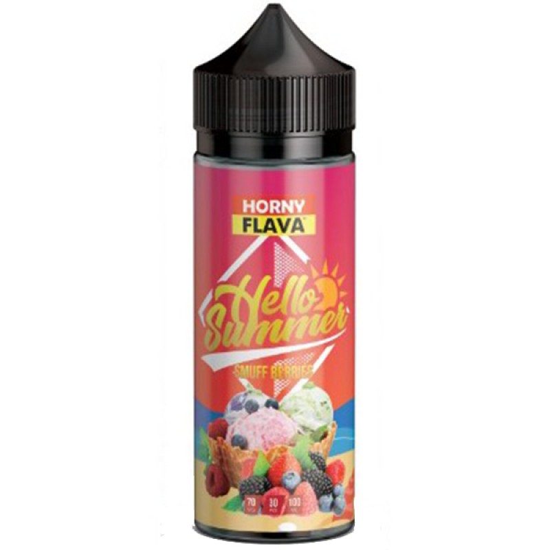 Horny Flava Hello Summer Smuff Berries 100ml Short...