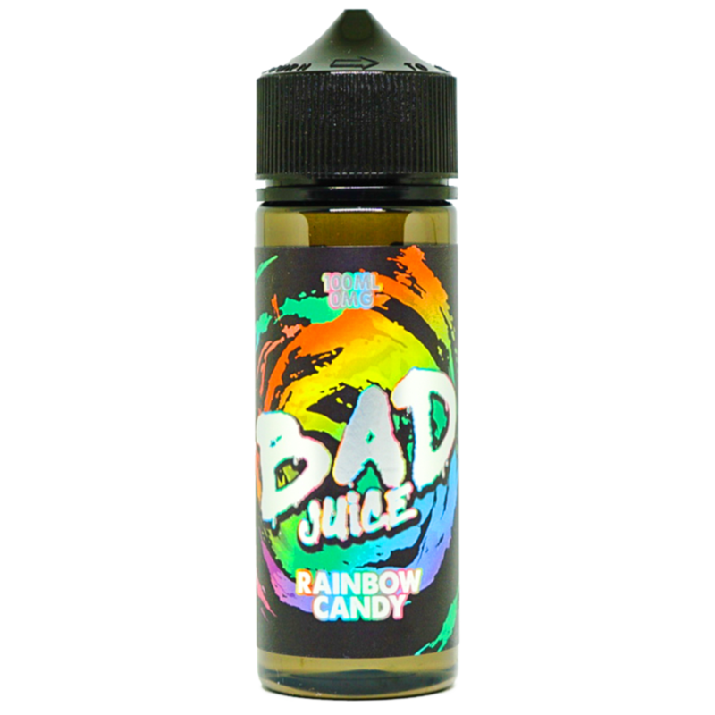 Bad Juice Rainbow Candy 0mg 100ml Short Fill E-Liq...