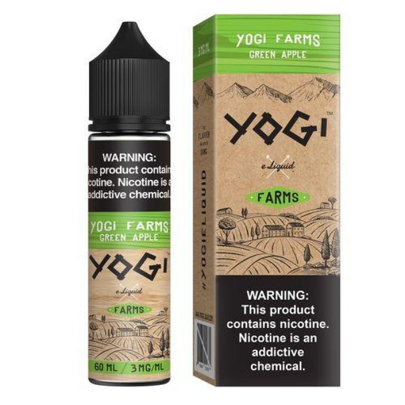 Yogi Green Apple 50ml Short Fill