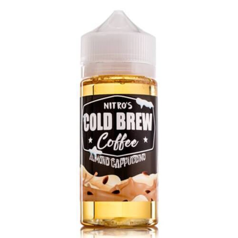 Nitro's Cold Brew Almond Cappuccino E-liquid 100ml Short Fill