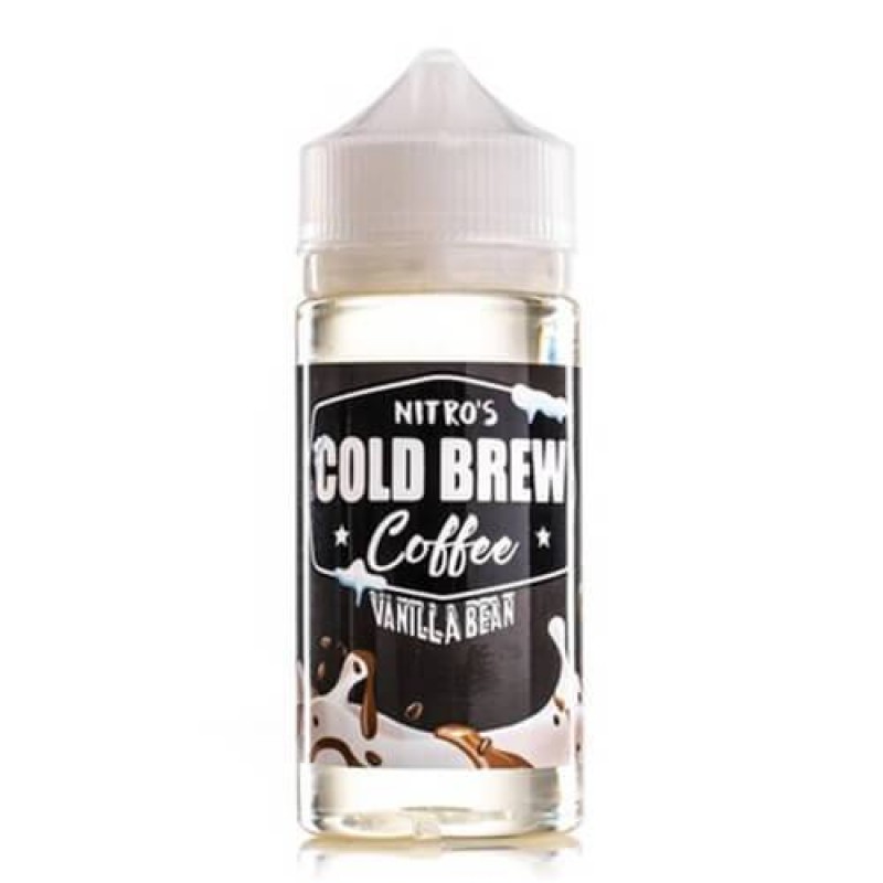 Nitro's Cold Brew Vanilla Bean E-liquid 100ml Short Fill