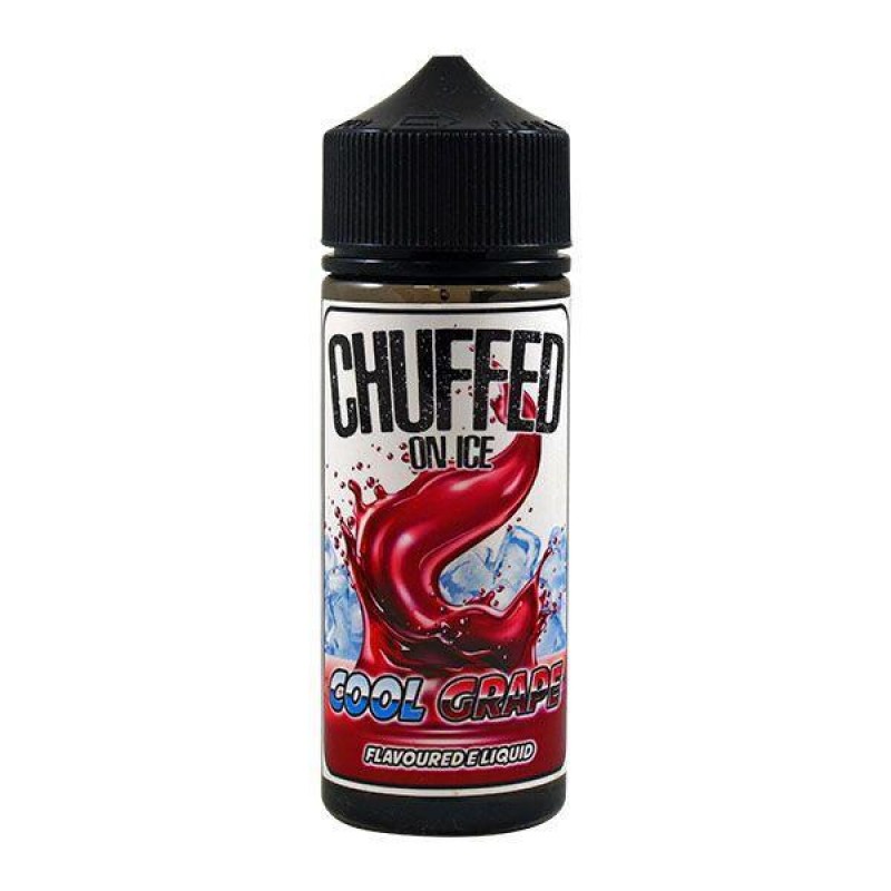 Chuffed On Ice: Cool Grape 0mg 100ml Short Fill E-...
