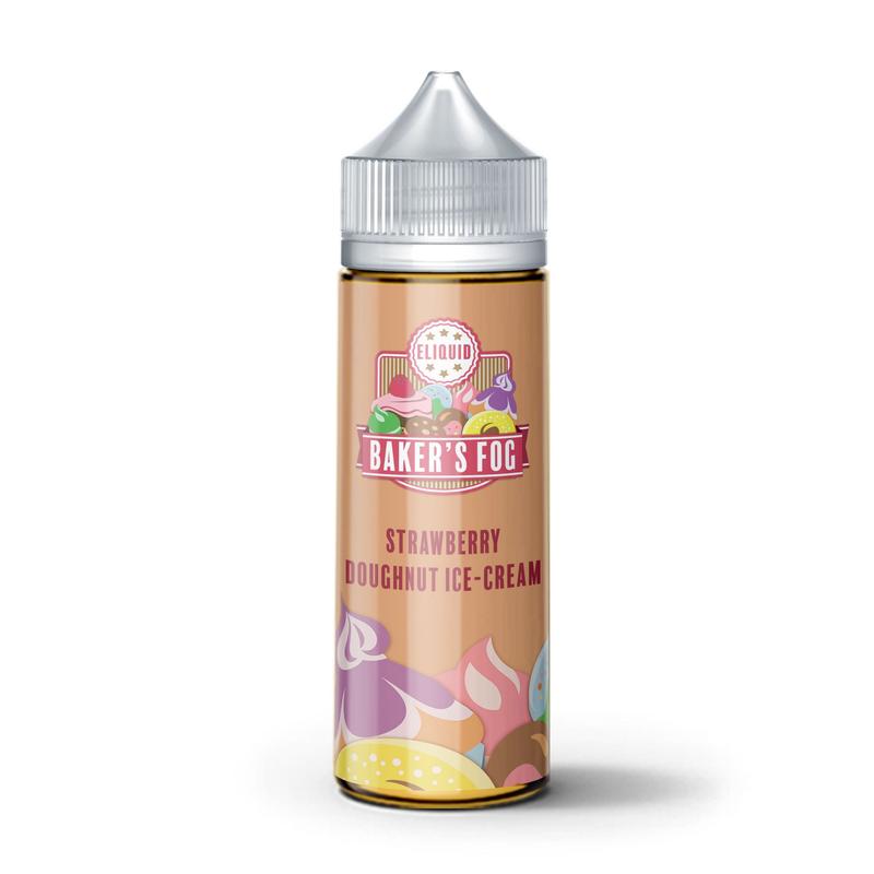 Bakers Fog Strawberry Doughnut Ice Cream E-liquid ...