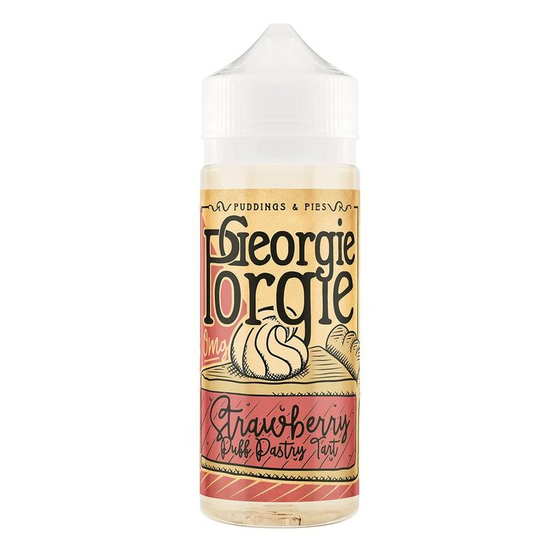 Georgie Porgie Strawberry Puff Pastry Tart E-liqui...