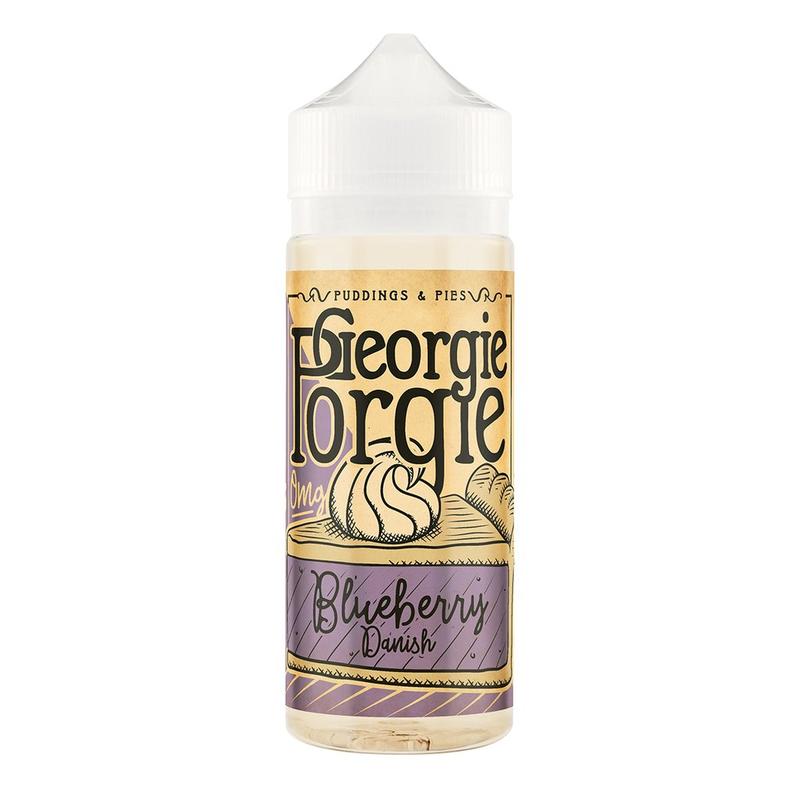 Georgie Porgie Blueberry Danish E-liquid 100ml Sho...