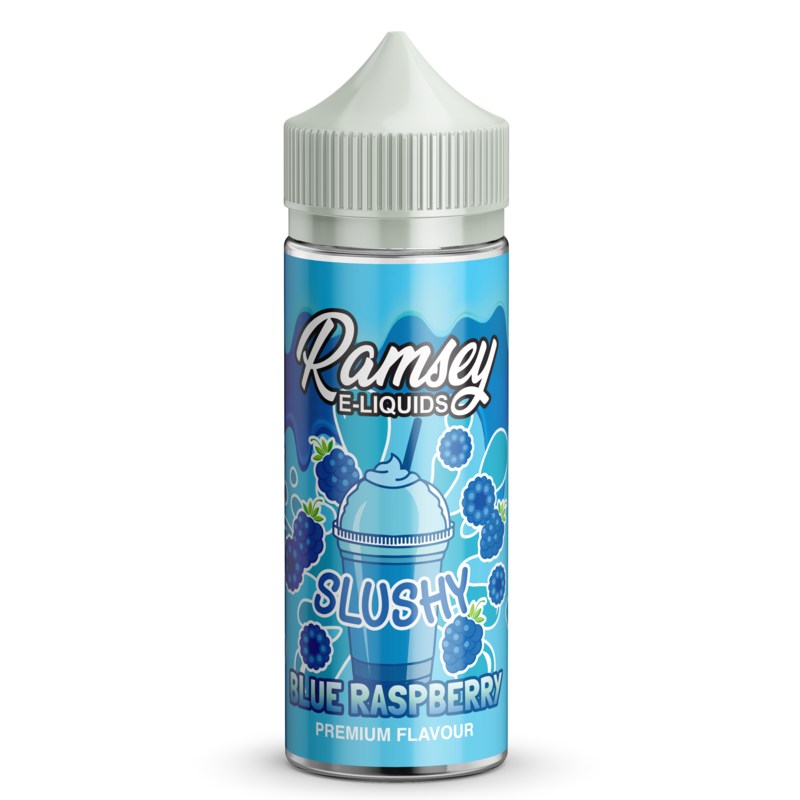 Ramsey E-Liquids Slushy Blue Raspberry 0mg 100ml S...
