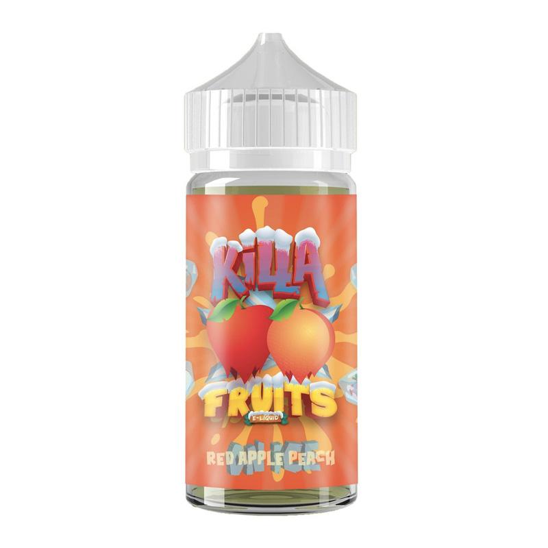 Killa Fruits Red Apple Peach E-liquid 100ml Short ...