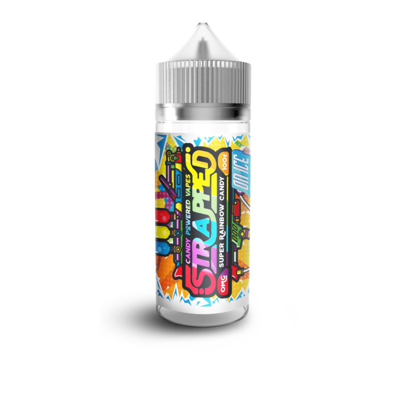 Strapped Super Rainbow Candy on Ice E-liquid Short...