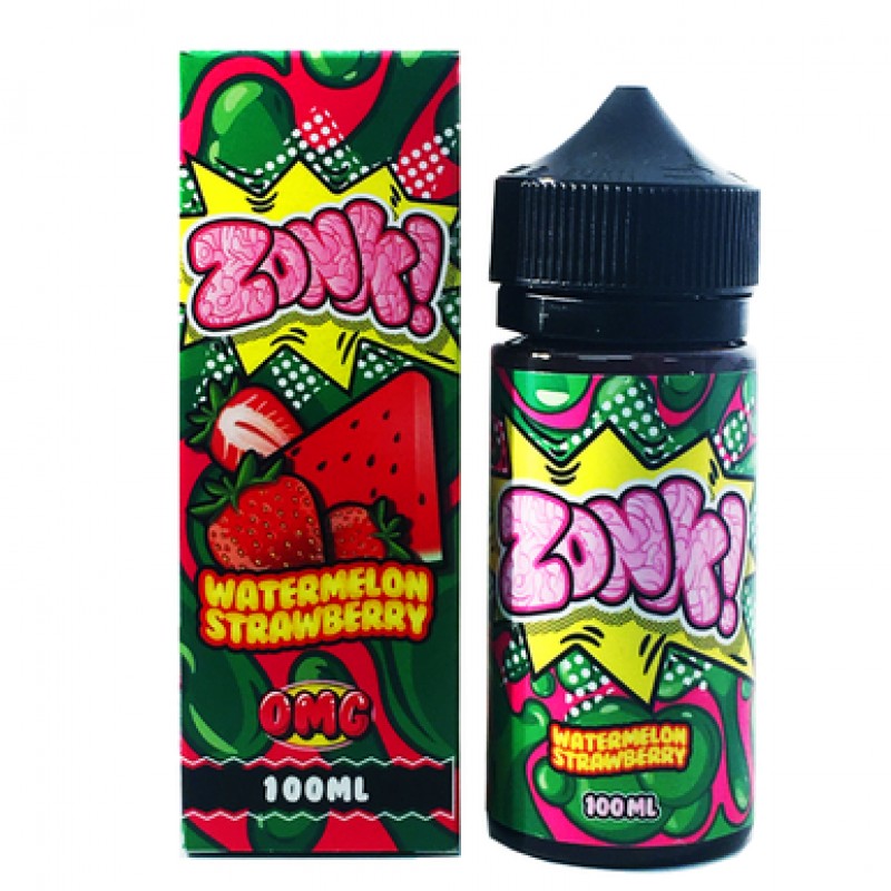 Zonk Watermelon Strawberry 0mg 80ml Short Fill E-L...