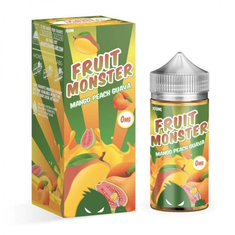 Mango Peach Guava - Fruit Monster E-Liquid 0mg Sho...