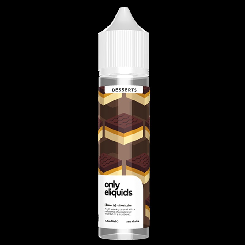 Only E-Liquids Desserts: Shortcake 0mg 50ml Short ...