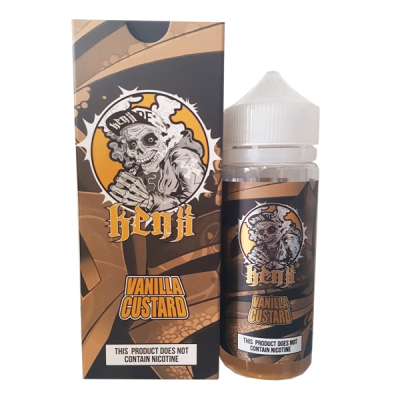 Kenji Vanilla Custard E-liquid 100ml Short Fill