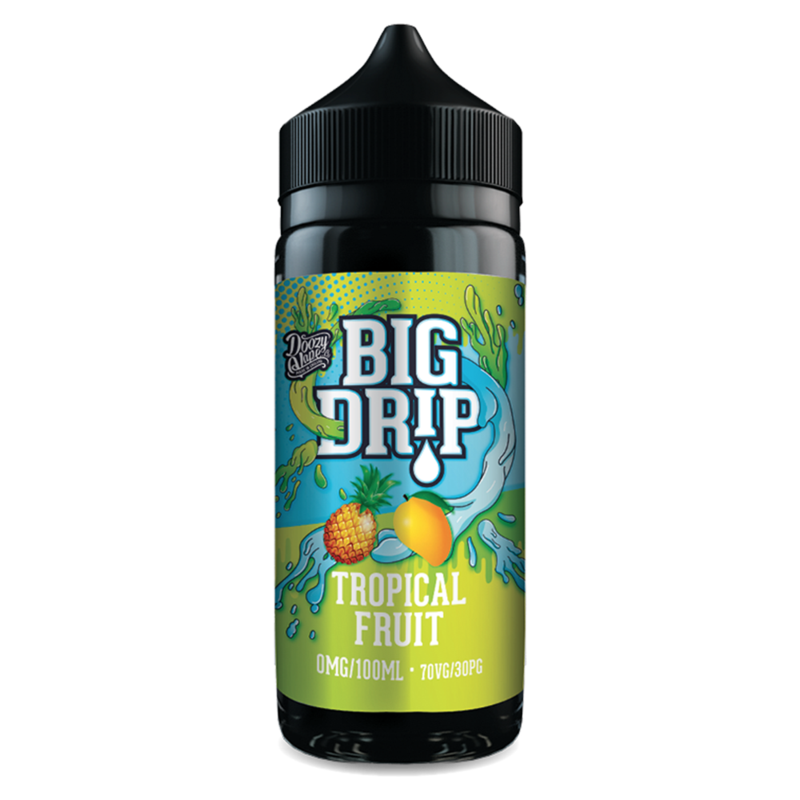 Doozy Vape Big Drip Tropical Fruit E-liquid 100ml ...