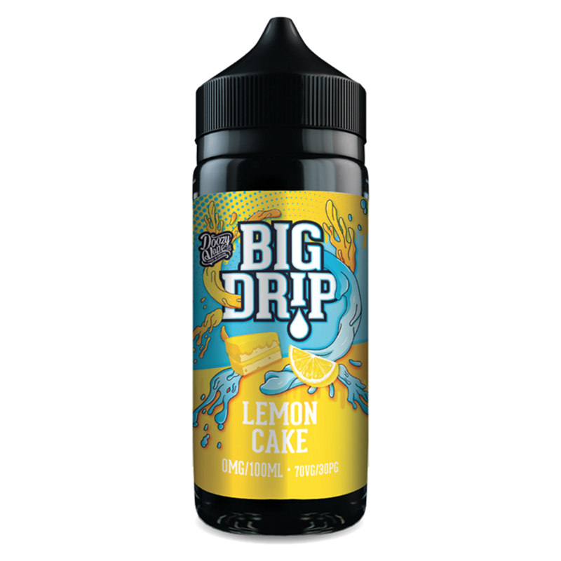 Doozy Vape Big Drip Lemon Cake E-liquid 100ml Shor...